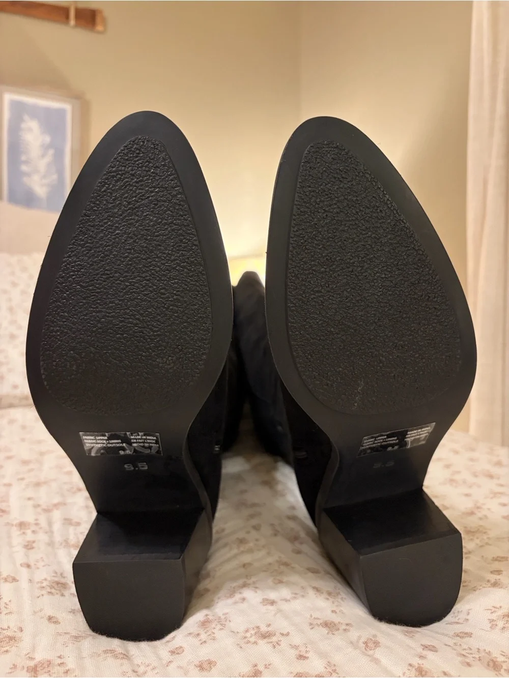 Seychelles Black Over-the-Knee Block Heel Boots
